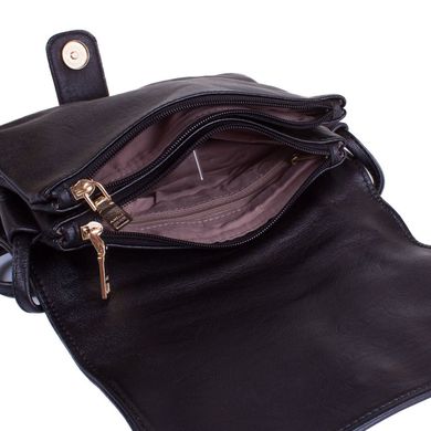 Жіноча сумка-клатч з якісного шкірозамінника AMELIE GALANTI (АМЕЛИ Галант) A991160-black Чорний