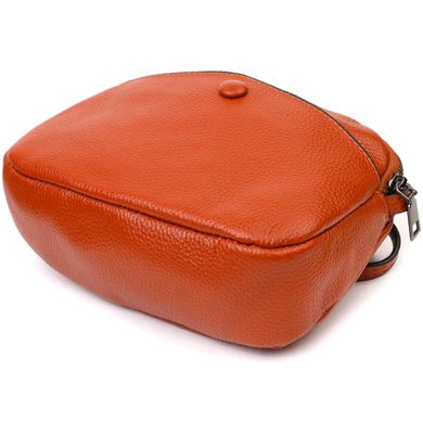 Відмінна жіноча сумка через плече з натуральної шкіри 22134 Vintage Коричнева