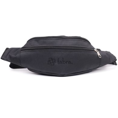 Універсальна сумка на пояс з якісного поліестеру FABRA 22580 Чорний