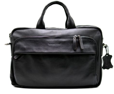 Деловая сумка-портфель для ноутбука GA-7334-1md TARWA, из натуральной кожи Черный