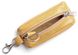 Изысканная кожаная ключница Handmade 15198, Желтый