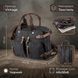 Сумка-трансофрмер текстильна Vintage 20144 Чорна