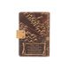 Шкіряне портмоне для паспорта / ID документів HiArt PB-02/1 Shabby Honey "Discoveries"