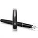 Ручка перьевая Parker SONNET Matte Black CT FP F Серебристый 84 911