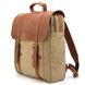 Сумка рюкзак для ноутбука из канвас TARWA RBs-3420-3md Рыжий