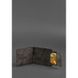 Чоловіче шкіряне портмоне темно-коричневе 10.0 затиск для грошей Crazy Horse Blanknote BN-PM-10-o