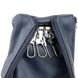 Ключница-кошелек с кармашком унисекс ST Leather 19349 Темно-синий
