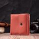 Яркий женский кошелек среднего размера из натуральной кожи ST Leather 19498 Оранжевый