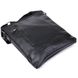 Кожаная стильная мужская сумка через плечо SHVIGEL 11604 Черный