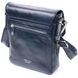 Практичная мужская сумка KARYA 20840 кожаная Синий