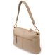 Практичная женская сумка через плечо из натуральной кожи 22084 Vintage Бежевая