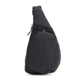 Мужской кожаный рюзак через плечо Keizer K18810bl-black фото