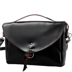 Жіноча шкіряна сумка ETERNO (Етерн) AN-K121-CH Чорний
