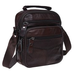Мужская кожаная сумка Keizer K103b-brown