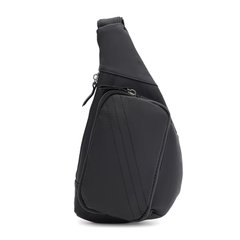 Чоловічий шкіряний рюкзак через плече Keizer K18810bl-black