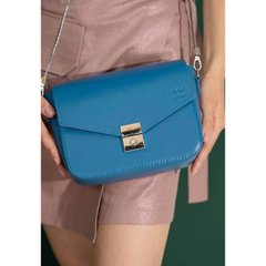 Жіноча шкіряна сумочка Yoko яскраво-синя Blanknote TW-Yoko-lazur