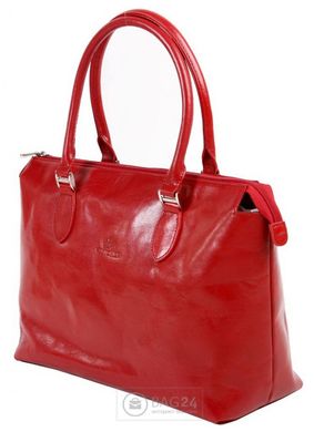 Сучасна жіноча шкіряна сумка WITTCHEN 35-4-004-3, Червоний