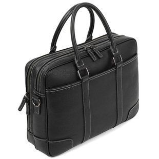 Классическая, стильная, мужская сумка для ноутбука Tiding Bag FL-SM8-016A Черный