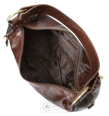 Містка жіноча сумка з натуральної шкіри WITTCHEN 32-4-018-4, Коричневий