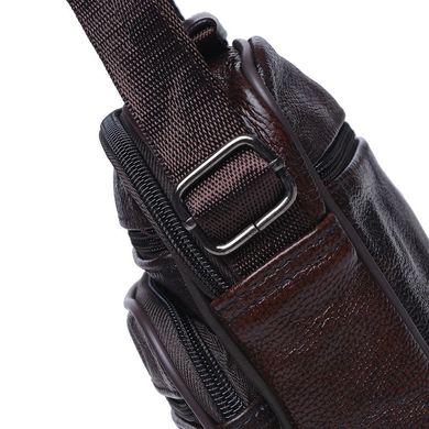 Мужская кожаная сумка Keizer K103b-brown