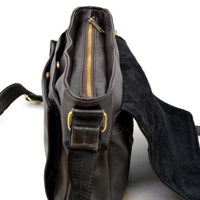 Мужская кожаная сумка через плечо из телячьей кожи TARWA, GC-6046-2md Коричневый