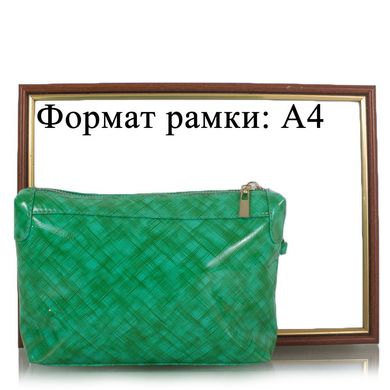 Женская косметичка из качественного кожезаменителя VALENTA (ВАЛЕНТА) VBK20579k Зеленый