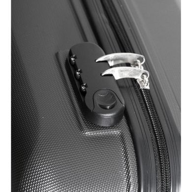 Маленька валіза для ручної поклажі Vip Collection Las Vegas сіра 31л Пластик (LV 18 Grey) LV.18.Grey