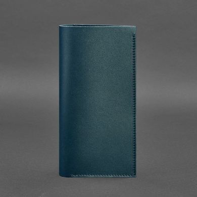 Натуральний шкіряний тревел-кейс  3.1 зелений Краст Blanknote BN-TK-3-1-malachite