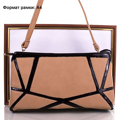 Женская сумка-клатч из качественного кожезаменителя ANNA&LI (АННА И ЛИ) TUP13842-12 Бежевый