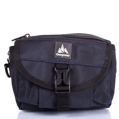 Чоловіча спортивна сумка ONEPOLAR (ВАНПОЛАР) W3172-navy Синій