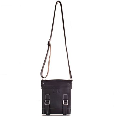 Сучасна сумка зі шкірозамінника BONIS SHIXS8476-black, Чорний