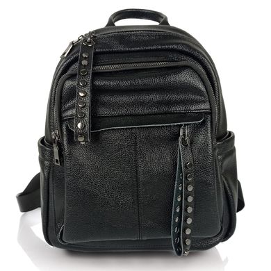 Женский черный кожаный рюкзак городского типа NWBP27-6660A-BP Черный