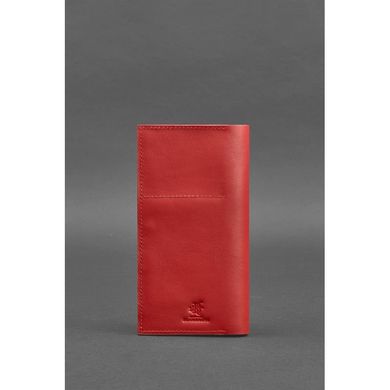 Натуральный кожаный женский тревел-кейс 3.1 Красный Blanknote BN-TK-3-1-red