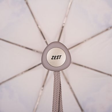 Зонт женский автомат ZEST (ЗЕСТ) Z23995-9105 Серый