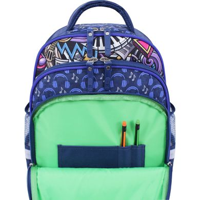 Шкільний рюкзак Bagland Mouse 225 синій 614 (00513702) 85267826