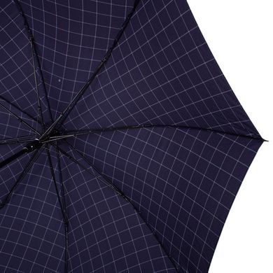 Зонт-трость мужской полуавтомат FULTON (ФУЛТОН) FULG832-Window-Pane-Check Синий