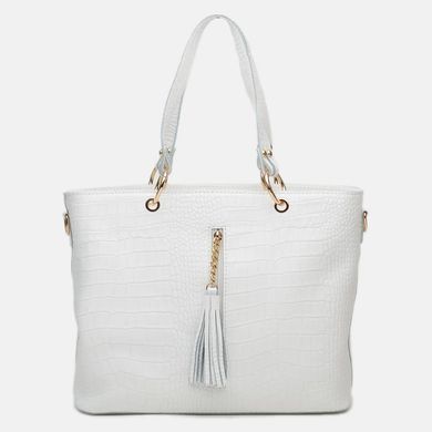 Женская кожаная сумка Ricco Grande 1l953rep-white