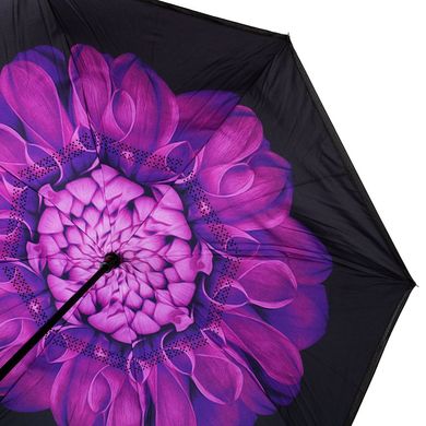 Зонт-трость обратного сложения механический женский ART RAIN (АРТ РЕЙН) ZAR11989-3 Фиолетовый