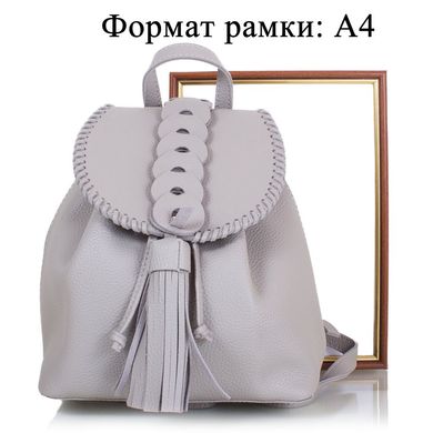 Рюкзак женский из качественного кожезаменителя ETERNO (ЭТЕРНО) ETK4374-9 Серый