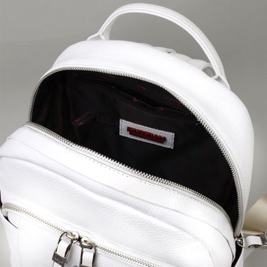 Чудовий рюкзак жіночий KARYA 20841 шкіряний Білий