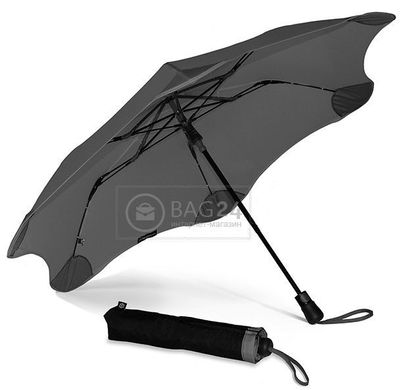 Противоштормовой зонт для мужчин, полуавтомат BLUNT Bl-xs-charcoal