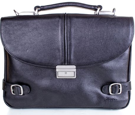 Елітний чоловічий портфель з натуральної шкіри ETERNO ETMS4170, Чорний