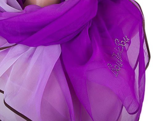 Яскраво-бузковий жіночий шарф ETERNO ES0206-12-11, Фіолетовий