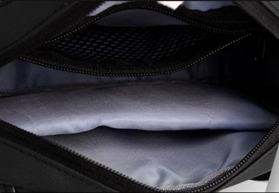 Текстильная сумка на пояс Confident ATN02-685A Черный