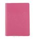 Яскрава обкладинка на паспорт рожевого кольору Handmade 00182, Рожевий
