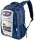Легкий шкільний рюкзак з роботом Topmove16L синій