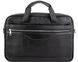 Чоловіча шкіряна ділова сумка для ноутбука Tiding Bag A25-1128-1A Чорний