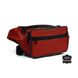Кожаная сумка на пояс Cavaldi 904-353 red, красная