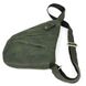 Чоловіча сумка-слінг через плече мікс канвасу та шкіри TARWA REE-6402-3md Зелений