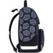 Рюкзак школьный каркасный с фонариками Bagland Успех 12 л. черный 505 (00551703) 80217036